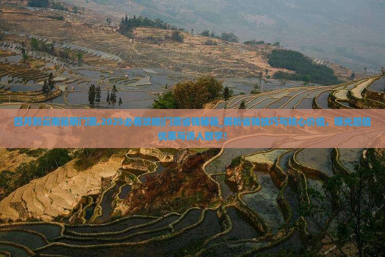 四月到云南昆明门票