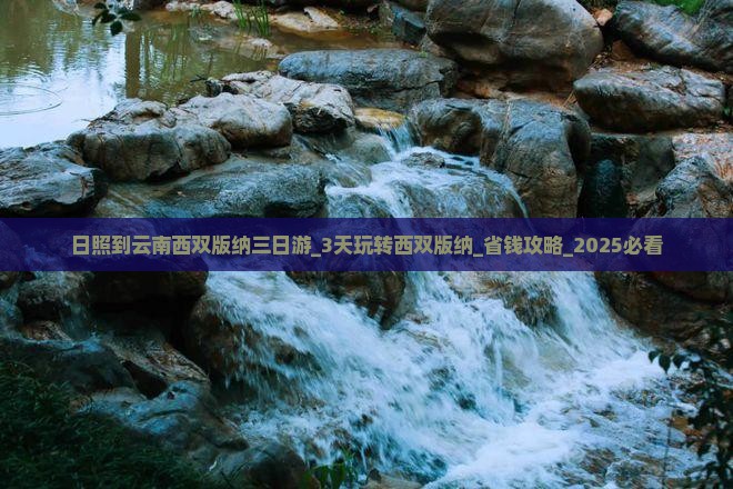 日照到云南西双版纳三日游