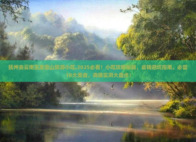 抚州去云南玉龙雪山旅游小吃