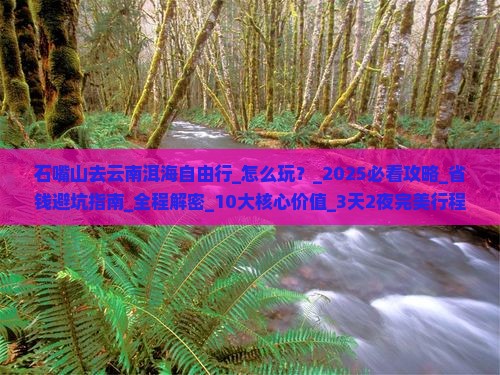 石嘴山去云南洱海自由行