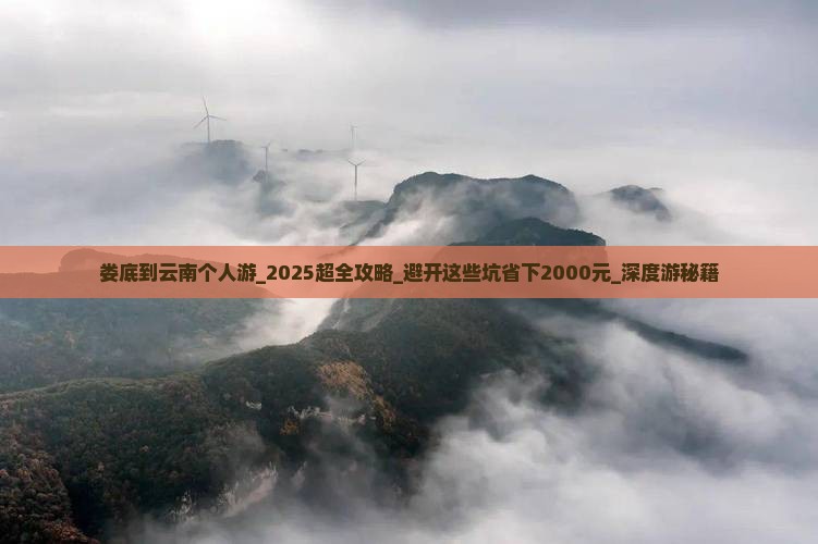 娄底到云南个人游