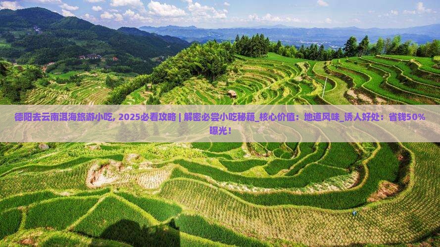 德阳去云南洱海旅游小吃