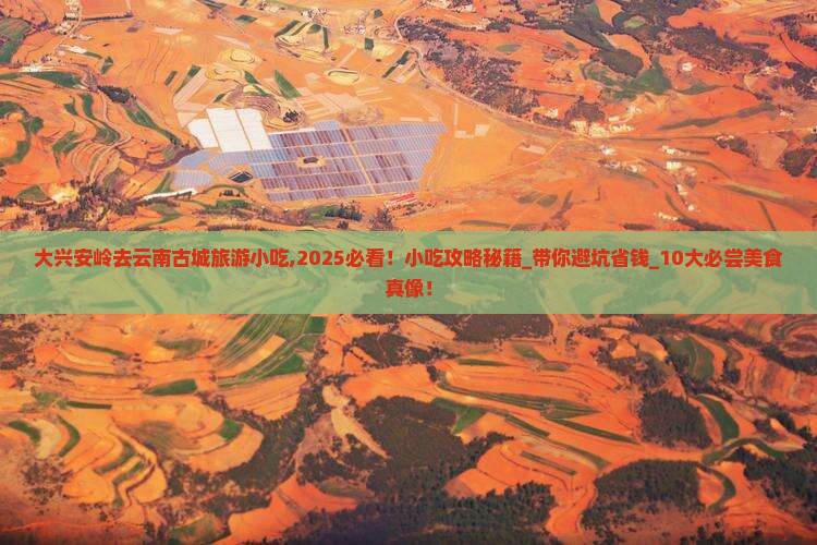 大兴安岭去云南古城旅游小吃