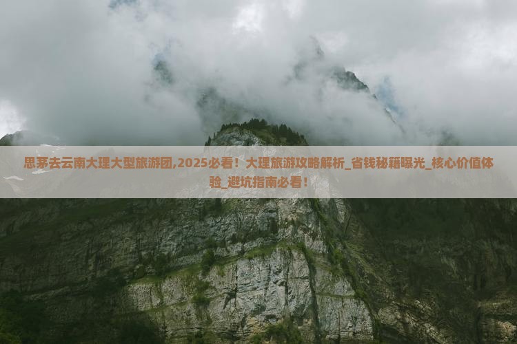 思茅去云南大理大型旅游团