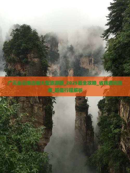 广元去云南古城大型旅游团