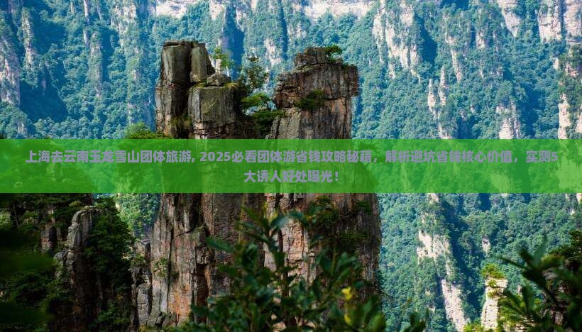 上海去云南玉龙雪山团体旅游 上海去云南玉龙雪山团体旅游