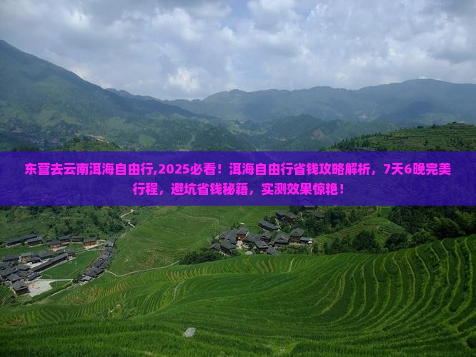 东营去云南洱海自由行