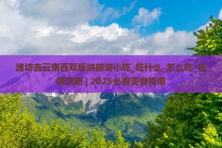 潍坊去云南西双版纳旅游小吃 潍坊去云南西双版纳旅游小吃
