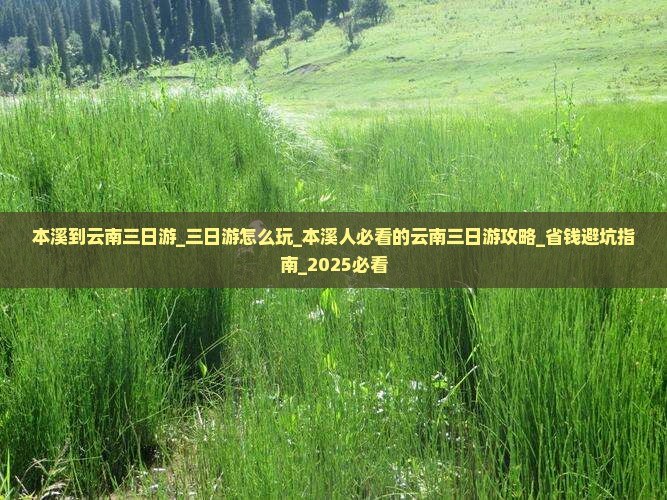 本溪到云南三日游 本溪到云南三日游