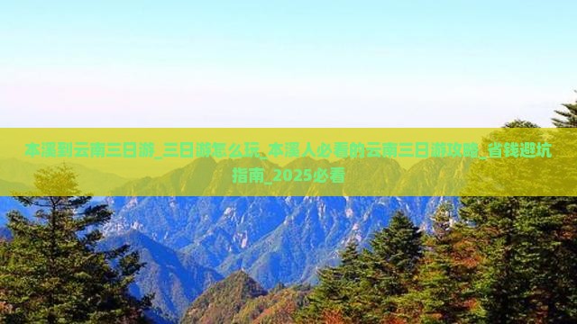 本溪到云南三日游 本溪到云南三日游