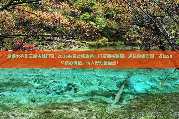 乌鲁木齐到云南古城门票