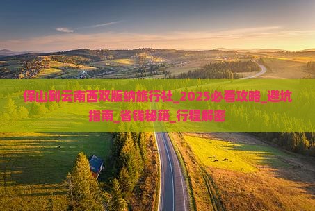 保山到云南西双版纳旅行社