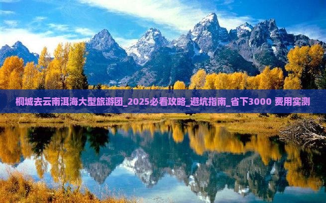 桐城去云南洱海大型旅游团