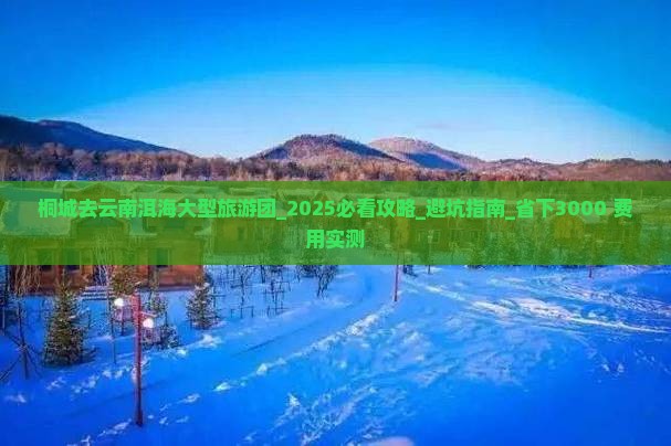 桐城去云南洱海大型旅游团