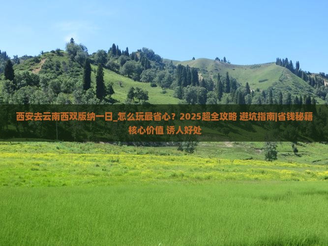 西安去云南西双版纳一日
