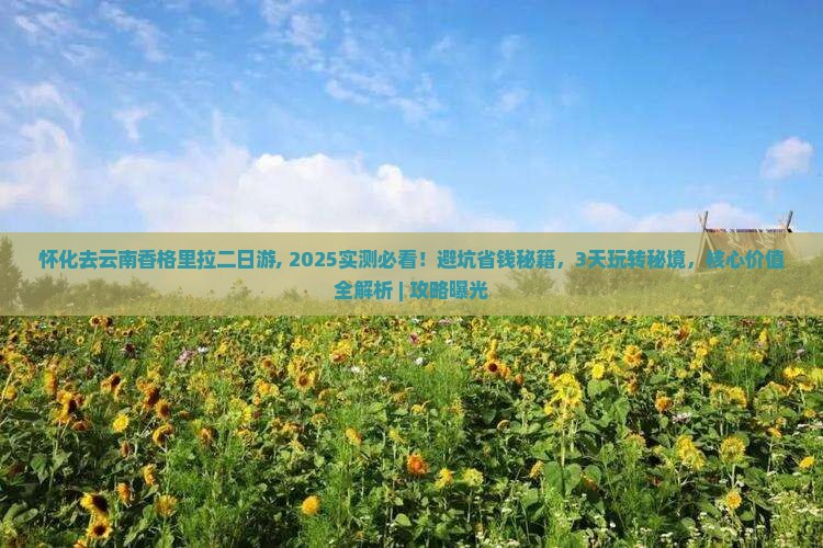 怀化去云南香格里拉二日游