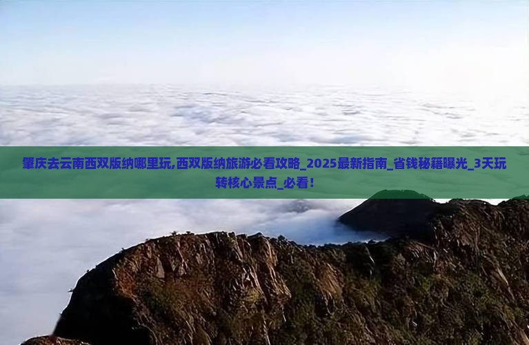 肇庆去云南西双版纳哪里玩