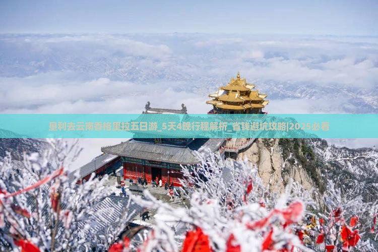 垦利去云南香格里拉五日游